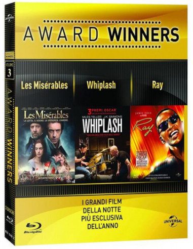 Miserables (Les) / Whiplash / Ray - Oscar Collection (3 Blu-Ray)