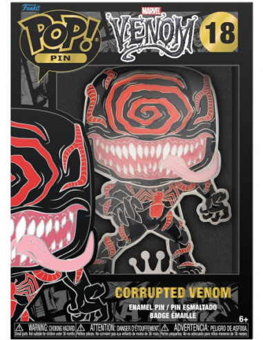 Marvel: Funko Pop! Pin - Corrupted Venom