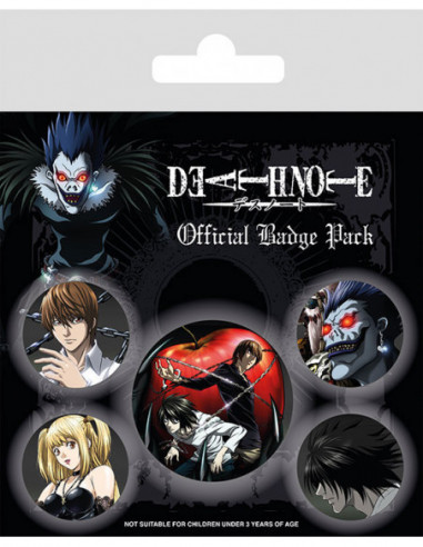 Death Note: Official (Pin Badge Pack)