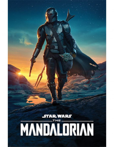 Star Wars: Pyramid - The Mandalorian - Nightfall (Poster Maxi 61X91,5 Cm)