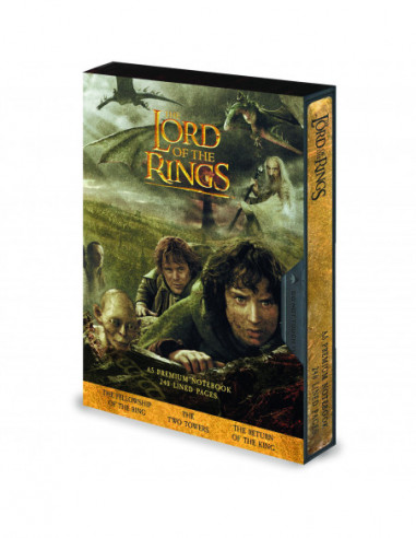 Lord Of The Rings (The): Vhs A5 Premium Notebook (Quaderno)