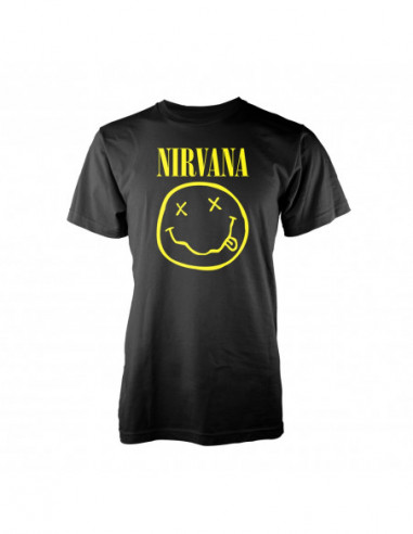 Nirvana: Smiley Logo (T-Shirt Unisex Tg. 2XL)