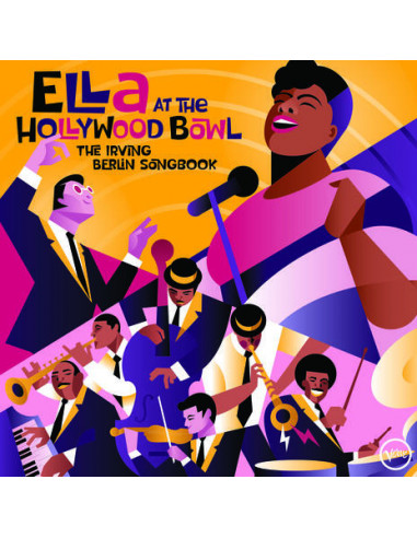 Fitzgerald Ella - Ella At The Hollywood Bowl (Yellow Splatter Vinyl)