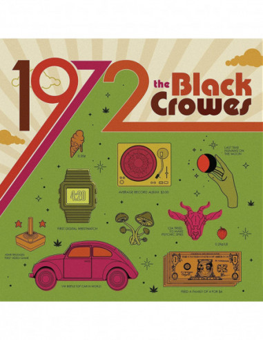 Black Crowes - 1972 - (CD)