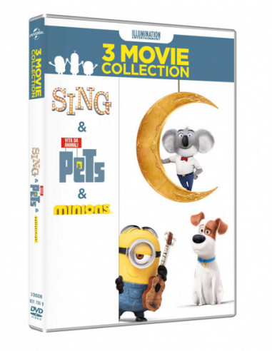 Illumination Collection - Sing / Pets / Minions (3 Dvd)