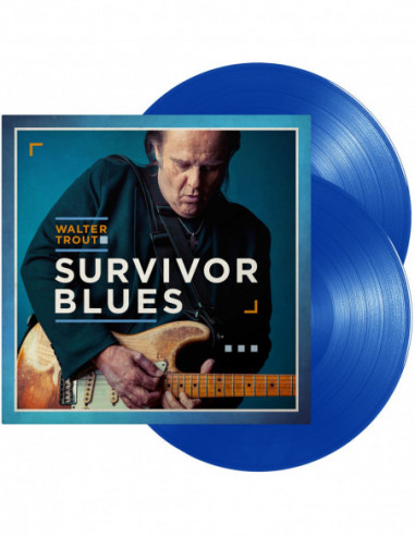 Trout, Walter - Survivor Blues 2Lp On 140 Grams Blue