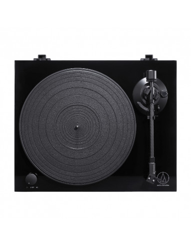 Audio Technica - Giradischi (At-Lpw50Pb) (Black) Trazione A Cinghia Base In Legno