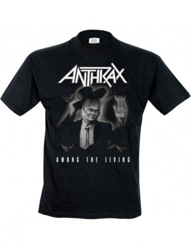 Anthrax: Among The Living (T-Shirt Unisex Tg. M)