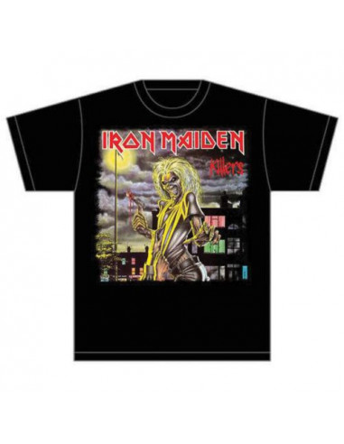 Iron Maiden: Killers Cover (T-Shirt Unisex Tg. M)