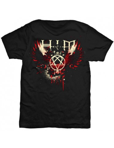 Him: Wings Splatter (T-Shirt Unisex Tg. XL)