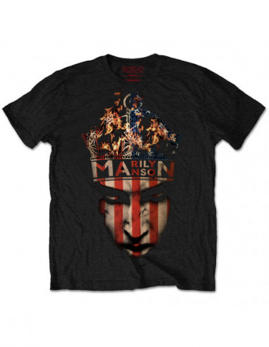 Marilyn Manson: Crown (T-Shirt Unisex Tg. 2XL)