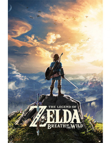 Nintendo: Pyramid - The Legend Of Zelda - Breath Of The Wild - Sunset (Poster Maxi 61X91,5 Cm)