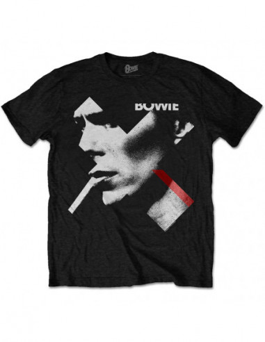 David Bowie: X Smoke Red (T-Shirt Unisex Tg. L)