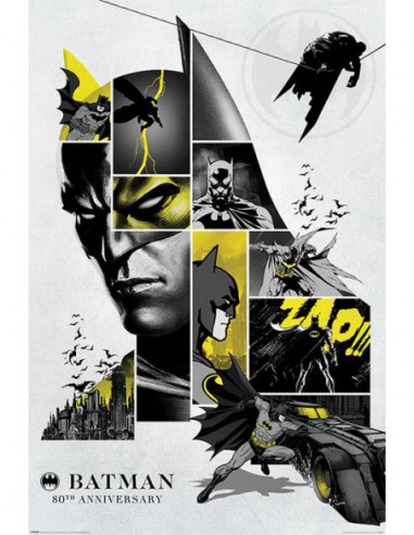 Dc Comics: Pyramid - Batman - 80Th Anniversary (Poster Maxi 61X91,5 Cm)