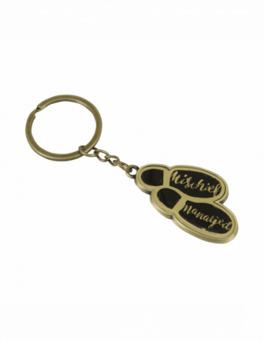 Harry Potter: Half Moon Bay - Mischief Managed (Keyring With Header Card / Portachiavi)