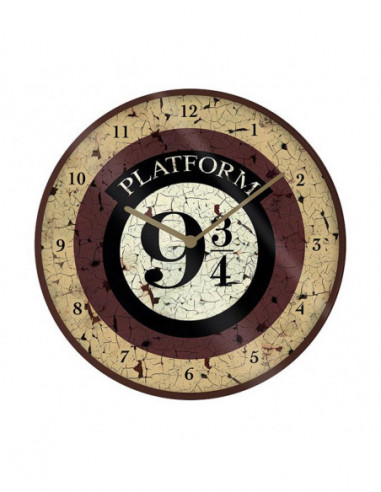 Harry Potter: Platform 9 3/4 Clock (Orologio Da Muro)