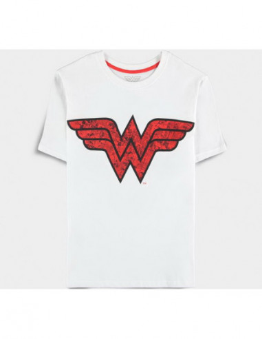 Dc Comics: Wonder Woman White (T-Shirt Unisex Tg. S)