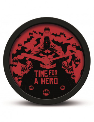 Dc Comics: Pyramid - Batman Time For A Hero - Desk Clock / Orologio Da Tavolo