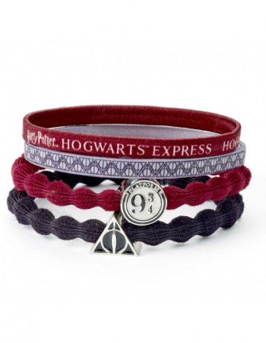 Harry Potter: Platform 9 3/4 / Deathly Hallows Hair Band Set