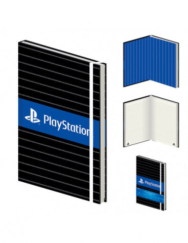 Playstation: Pyramid - Pinstripe A5 Premium Notebook (Quaderno)