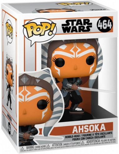 Star Wars: Funko Pop! - Mandalorian - Ahsoka (W/ Sabers) (Vinyl Figure 464)