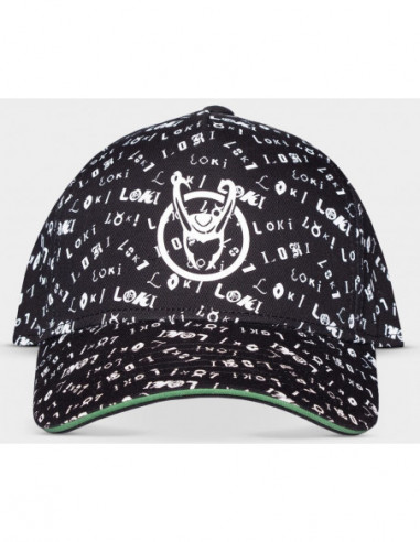 Marvel: Loki Men'S Adjustable Cap Black (Cappellino)