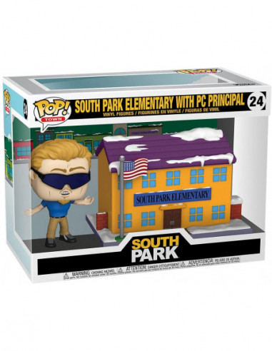 South Park: Funko Pop! Town - South Park Elementary With Pc Principal (Vinyl Figure 24)