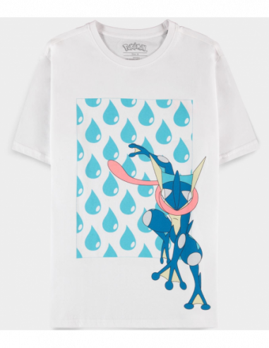 Pokemon: Greninja White 02 (T-Shirt Unisex Tg. 2XL)