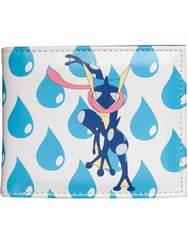 Pokemon: Greninja Bifold Wallet White (Portafoglio)