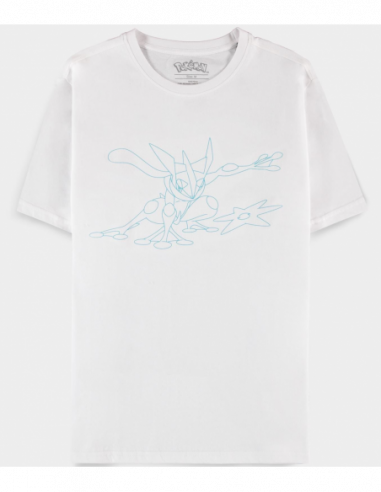 Pokemon: Greninja White (T-Shirt Unisex Tg. S)