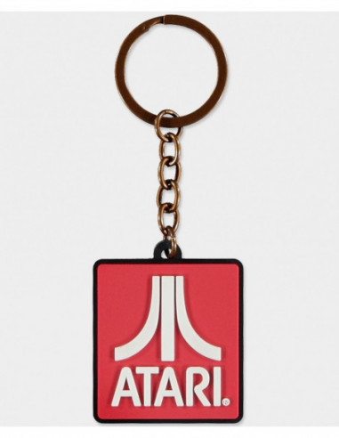 Atari: Rubber Keychain Multicolor (Portachiavi)