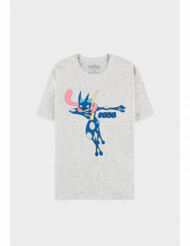 Pokemon: Greninja White (T-Shirt Unisex Tg. 2XL)  V.2