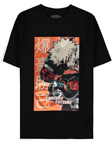 My Hero Academia: Black Bakugo Katsuki Black (T-Shirt Unisex Tg. M)