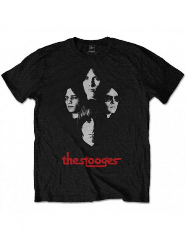 Iggy and The Stooges: Group Shot (T-Shirt Unisex Tg. M)