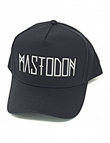 Mastodon - Logo Baseball Sonic Silver (Cappellino)