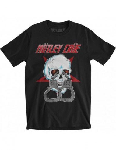 Motley Crue: Skull Cuffs 2 (T-Shirt Unisex Tg. XL)