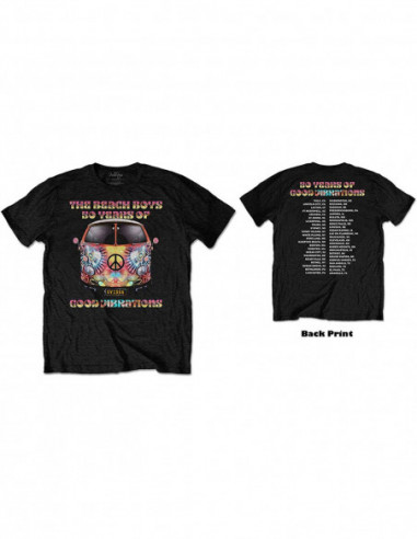 Beach Boys (The): Good Vibes Tour (Back Print) (T-Shirt Unisex Tg. M)