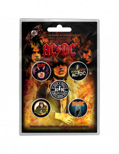 Ac/Dc: Highway To Hell (Badge Pack)