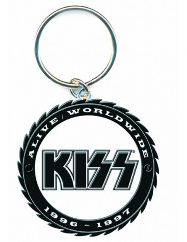 Kiss: Buzz Saw Logo (Portachiavi Metallo)