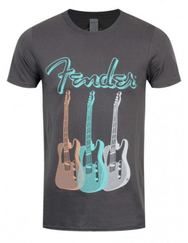 Fender: Triple Guitar (T-Shirt Unisex Tg. 2XL)