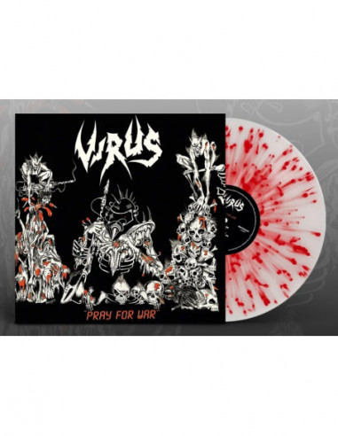 Virus - Pray For War (White  Red Edition)