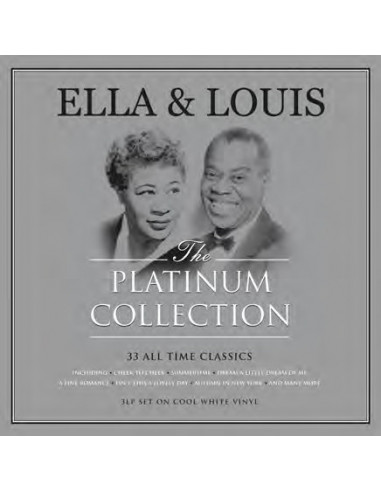 Ella Fitzgerald and Louis - The Platinum Collection (3Lp White Vinyl)