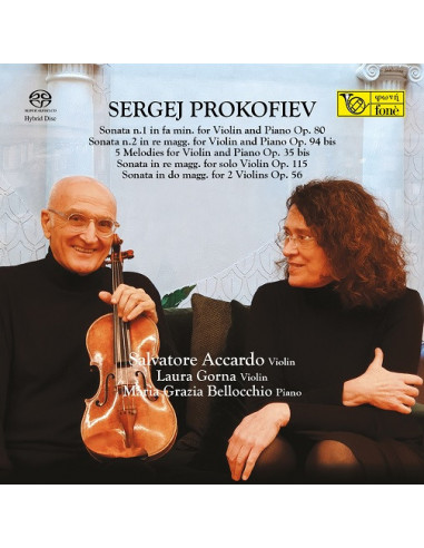 Accardo Salvatore( Sergej Prokifiev) - Works For Solo And Accompanied Violin (Sacd) - (CD)