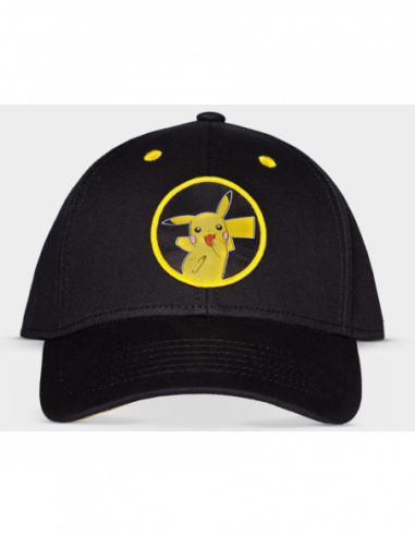 Pokemon: Men'S Adjustable Cap Black (Cappellino) v.2