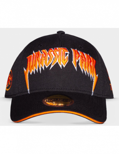 Jurassic Park: Men'S Snapback Cap Black (Cappellino)