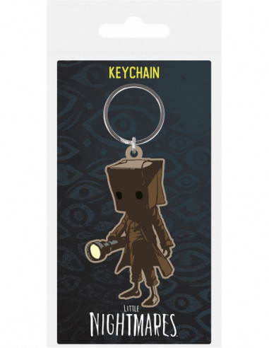 Little Nightmares (Mono) Rubber Keychain