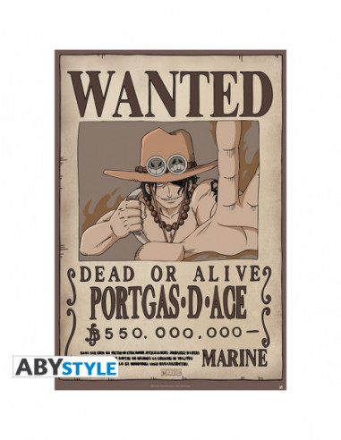 One Piece: ABYstyle - Wanted Ace (Poster 91