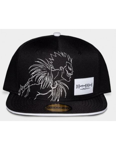 Death Note: Snapback Cap Black (Cappellino) v.1