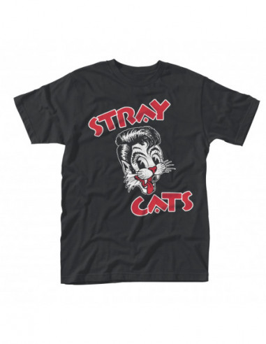 Stray Cats: Cat Logo (T-Shirt Unisex Tg. 2XL)