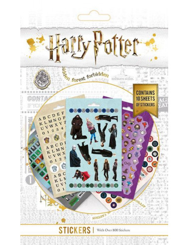 Harry Potter: 800 Sticker Set (Vinyl Stickers Pack)